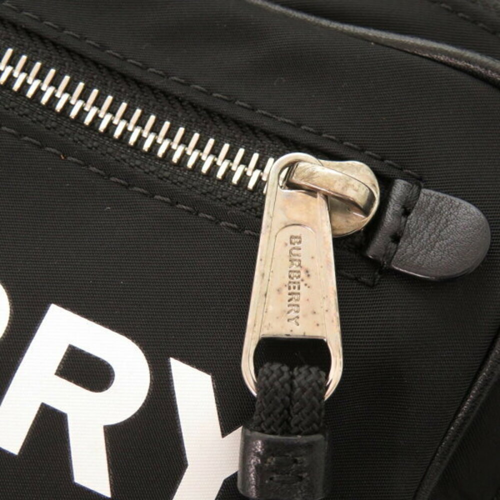 Burberry logo nylon black body bag waist belt - Picture 8 of 8